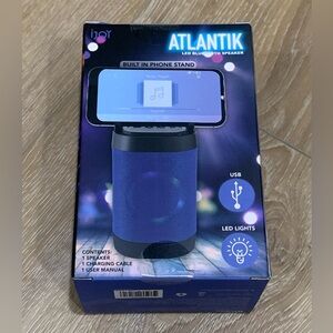 NWT - Atlantik Blue LED Bluetooth Speaker